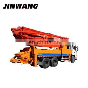 Engineering used schwing truck mounted concrete pump truck with cheap price