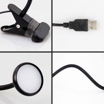 Fonkin LED Clip Desk Lamp Reading Lamp Book Light photo-4