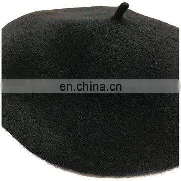 Women Plain Cotton Adjustable Washed Beret Cap Hat Made in China
