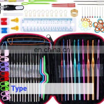 Manufacturer Supplier  Beginner Crochet Set Knitting Kit For Adults Knitting Interchargabl Needle Set Knitting-Tools