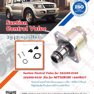 common rail SCV valve 294200-0660 fits isuzu d'max suction control valve