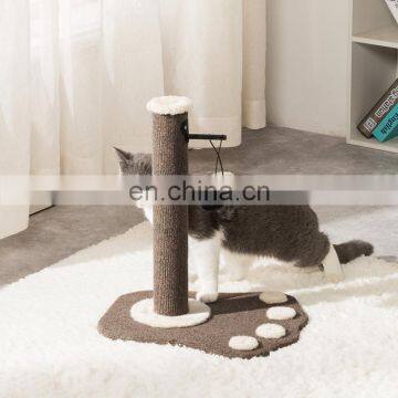 Wholesale Design Modern Castle Climb Scratch Scratcher Condo Wood Cat Furniture Tower Pet Cat Tree photo-6
