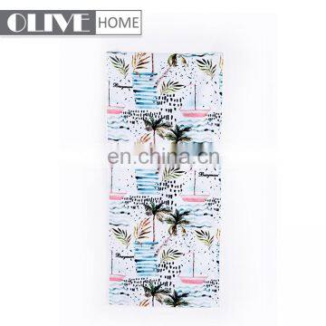 Hot Sale Home Textile 100% Cotton Digital Printed Double Sides Soft Towels Velour Beach Towel With Logo photo-2