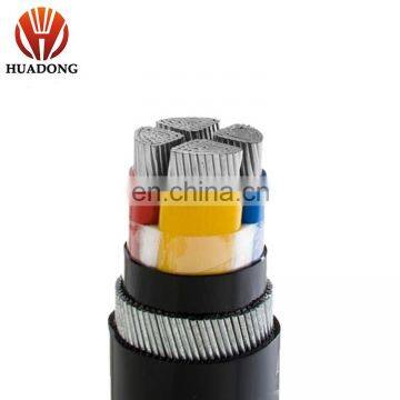 0.6/1kv main power supply cable outdoor 3C 10mm2 Cu pvc insulation pvc sheath Low Voltage Type cable