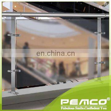 China Wholesale Flooring Frameless Railing Stainless Steel Glass Balustrade photo-4