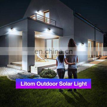 2020 Popular Solar Sensor Motion Wall Light With 40LED Solar Sensor Wall Light for Street Garden Patio photo-6