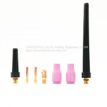 CE Certification TIG Weldcraft WP-9 Gas Cooled Balck Handle Welding Torch With High Quality photo-4