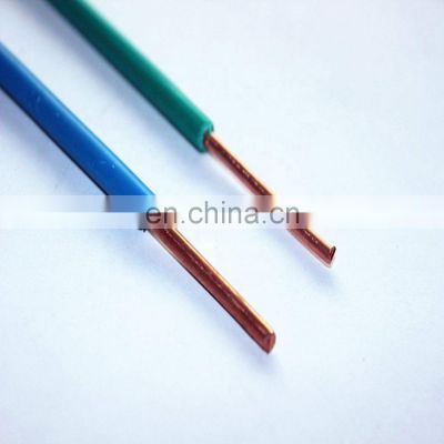 PVC insulated electric wire 6mm2