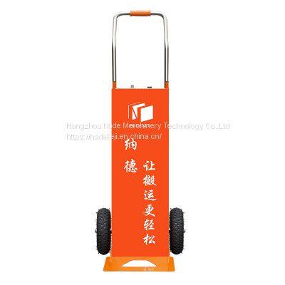 China manufacturer supply portable  two-wheel transfer goods hand truck lithium battery powered stair climber