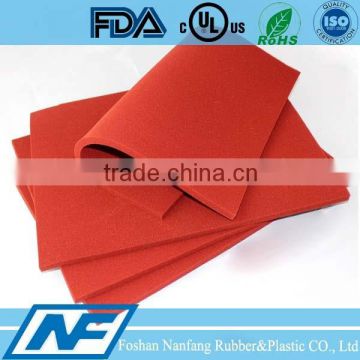 anti-slip foam silicone sheet 0.5mm