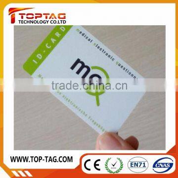 HF 13.56mhz Full Color Card Printing PVC Card With MF 4K Chip photo-4