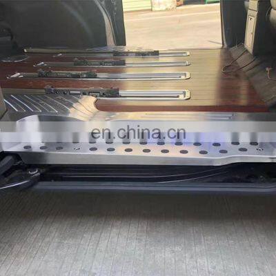 XT Newest 4pcs Car Style Led Pedal Door Sill Plate Steps Light Welcome Pedal For ELYSION