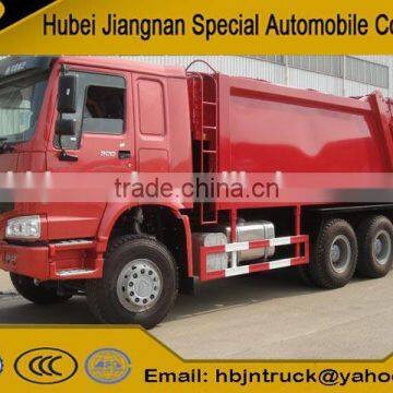 6x4 Howo China garbage truck