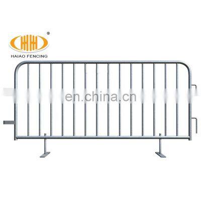 Heavy duty galvanised crowd control barriers