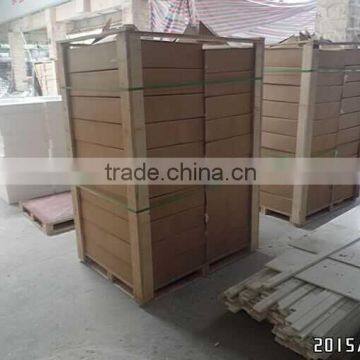 Travertine Looking Cultured Marble Vanity Top With Backsplash, Hotel Bathroom Cultured Marble Vanity Tops photo-4