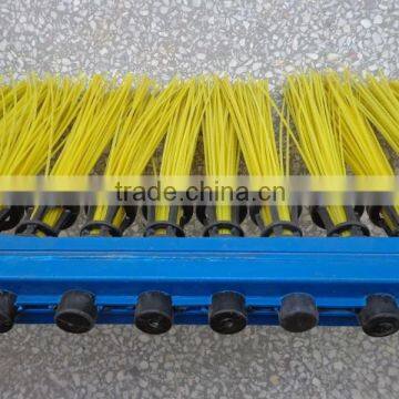 Airport runway bristle strip brush