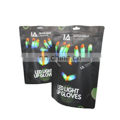 Custom LOGO Clear Zip Lock Plastic Underwear Zipper Swimming Clothes Packaging Bag photo-2