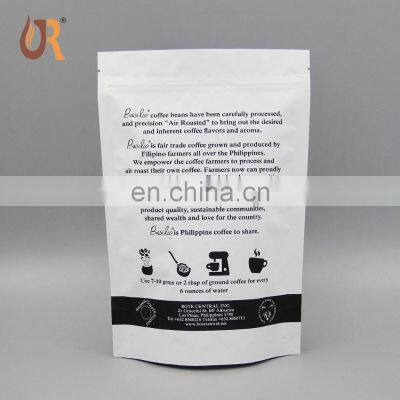 Stand up Coffee Pouch , Aluminum Foil Coffee Package Bag