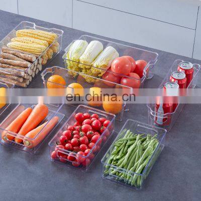 Kitchen Plastic Drawer Containers Food Egg Holder Lid Fresh-keeping Refrigerator Fridge Organizer Container Set Egg Storage Box photo-5
