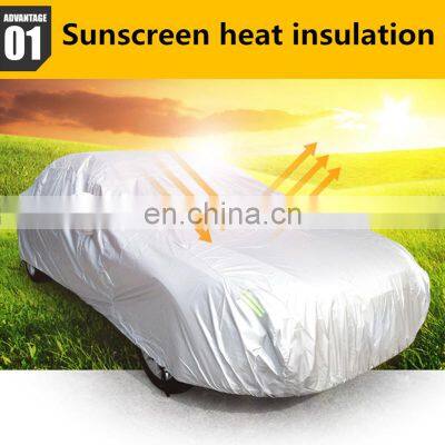 Factory Direct Sales Car Covers Size Indoor Outdoor Full Auot Cover Sun UV Snow Dust Resistant Protection Cover for Sedan SUV photo-3