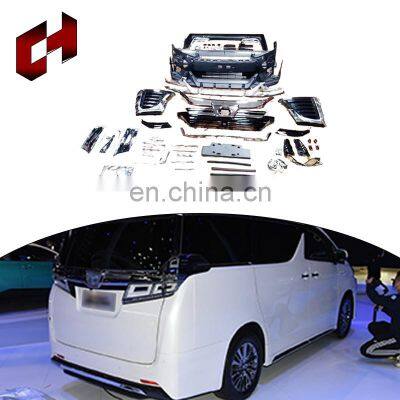 Ch New Upgrade Luxury Bumper Seamless Combination Svr Cover Front Splitter Body Kits For Toyota Vellfire 2015-2018 To 2019-2020