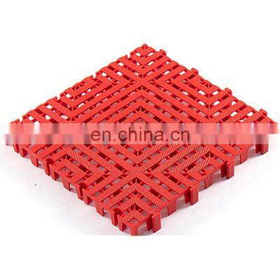 CH High Quality Anti-Slip Oil Resistant Flexible Floating Elastic Easy To Clean Multi-Used 40*40*4cm Garage Floor Tiles