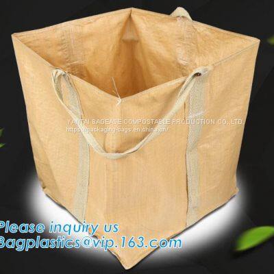Large Conductive Bulk Bags, Environmental 6 Mil Drawstring Dumpster Container Liners,6Mil Drawstring Open Top Dumpster Container Liners, BAGPLASTICS photo-2