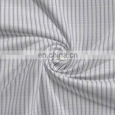 High Quality Wholesale Cotton Light Color Stripe Fabric photo-2