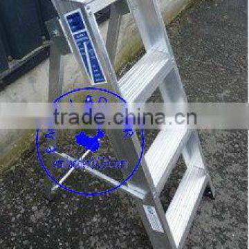 4 Step Industrial Swingback Builders Steps / Step Ladders