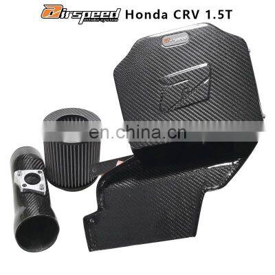 More Effectively Auto Parts 100% Dry Carbon Fiber Material Cold Air Intake Kit For Honda CRV 1.5T