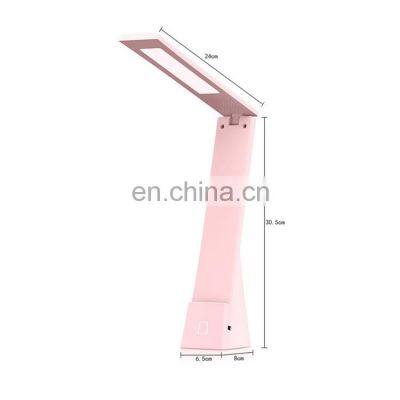 New Design Custom Luxury Handmade Eye Protection Learning USB Charging Children Night Reading Small Table Lamp