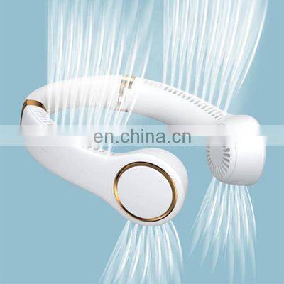 Handfan 2022 Hands Free Portable Electric Rechargeable Bladeless Mini Personal Neck Fan photo-2