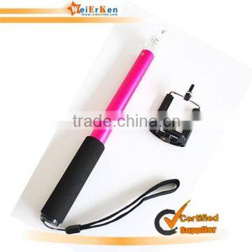 Self-Timer selfie stick with bluetooth button