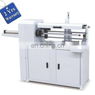 UC600 25mm 40mm 76mm Automatic Kraft Paper Tube Core Cutting Machine, carton inner pipe cutter converter slitter