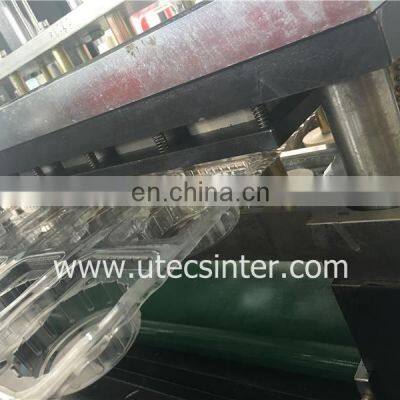 PCL450 Automatic Tableware Salad Plastic Plate Lid Making Machine, PP PET PS PVC Leaf Food Tray Forming Equipment photo-2
