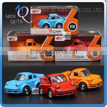 Mini Qute 1:36 kid Die Cast pull back alloy music classic racing car vehicle model car electronic educational toy NO.MQ 811L