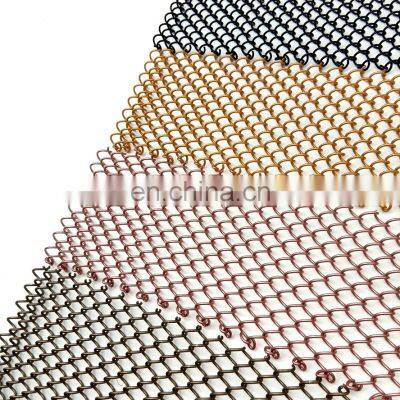 Chinese Manufacturer Customization Decorative Mesh Chainmail Curtain Link Mesh