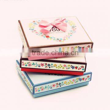 quality packing box colorful paper box for gift packaging