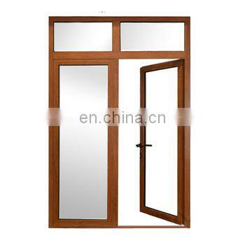 Aluminum Double Tempered Glass Casement Door /Aluminum Casement Door