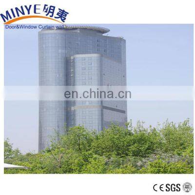 Aluminum Composite Wall Panel Curved Glass Panel Curtain Wall photo-3