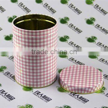 Adorable printing style Candy case tea tin box dry food box