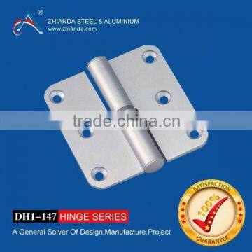 Aluminium hinge for sauna glass door