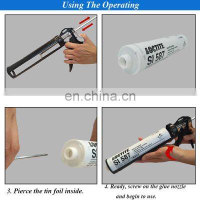 85g Loctiter 587 596 598 Plane Sealant Glue Engine Plane Sealant Silicone Rubber SI 5910 Adhesive photo-5