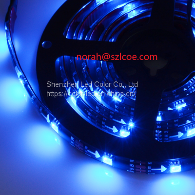 Delayed function decorative flexible clock 5m 30leds light color changing led strip LC8813