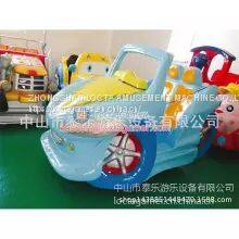 Guangdong Zhongshan Tai Le Play Indoor and Outdoor Waterproof Children's Rocking Machine Shake Car Music Coin-operated Video Game Children's Seats Glass Steel Medium Shake Car photo-2