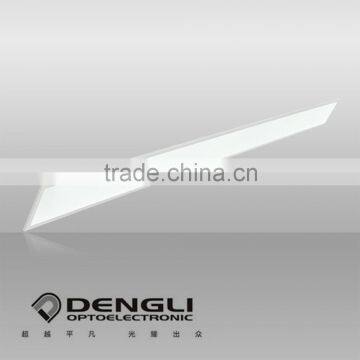 2400x300mm Spring Mounted Hanging Ceiling Flat Led Panel Light for Office Garage Metro photo-3