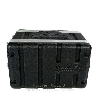 ABS-6US 8” Waterproof and Stackable Plastic Amplifier Aviation Case 6U Flight Rack Case photo-3