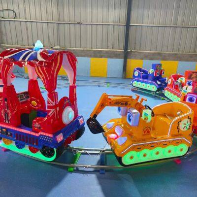 Amusement Theme Park Indoor Outdoor Small Mini Diameter Engineering Car Track Train photo-4