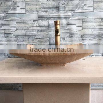 Bathroom Marble Rectangular Sink For Indoor Decoration photo-4