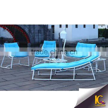 Foshan factory modern new products outdoor PE rattan sofa set designs 2015